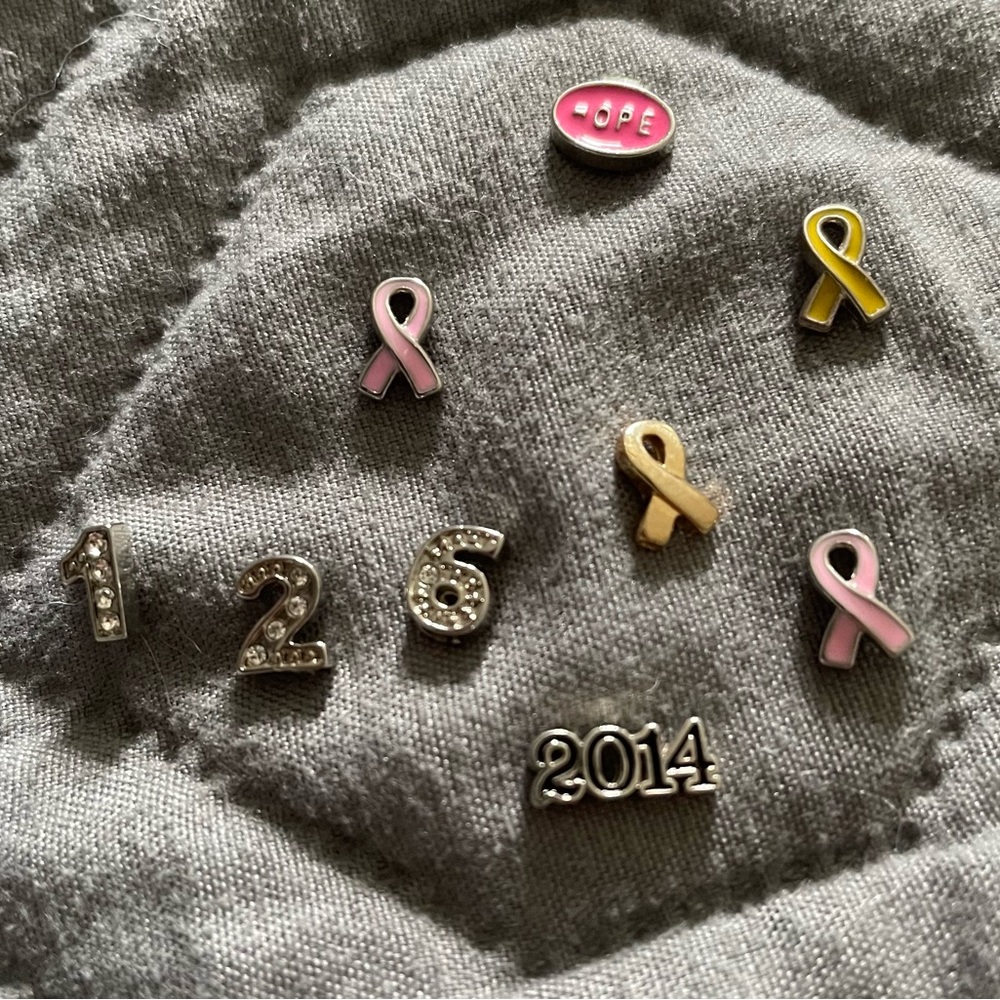 Origami Owl Ribbon Numbers Charms